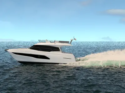 Gia Yacht Dynamic Simulation 3D model