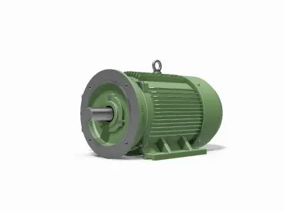 200L B35 Left IEC electric motor - 3D CAD model 3D model