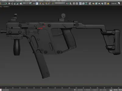 TDI Kriss Vector SMG 3D model
