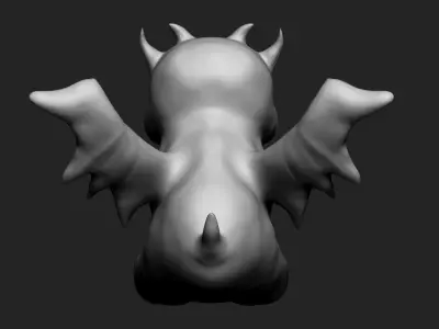 Dragon demon 3D model