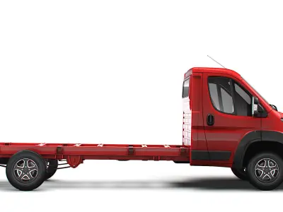 Citroen Jumper Chassis SCab 4300WB 2025 3D model