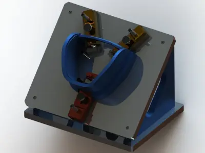 Checking Fixture Jig CF for Auto Parts M01 3D model