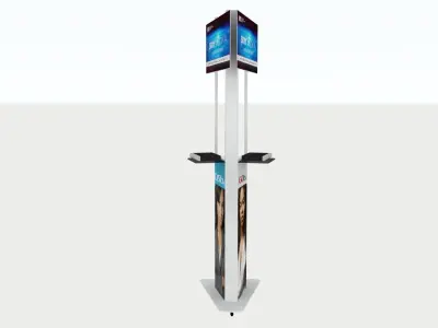 Decoder display Free 3D model