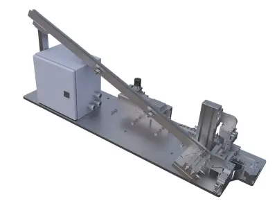 Automatic nut distributor 3D model