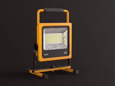 Led Light Low-poly 3D model purchase