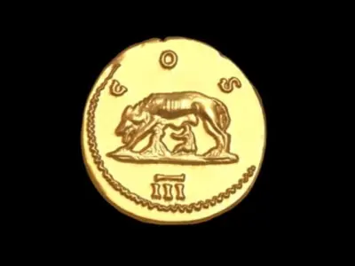 avgust coin-3d print model 3D print model