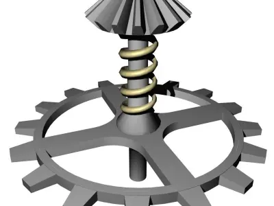 Steampunk Cog Collection Print  Ready Free 3D print model