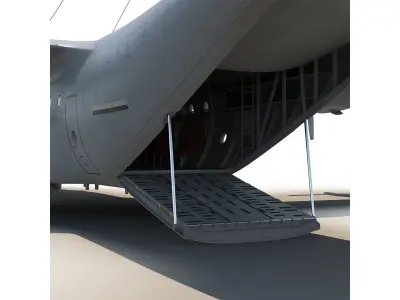 AirCraft-Ultra-Realistic - Premium Quality game Ready Low-poly 3D model