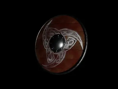 Viking Shield Free 3D model order