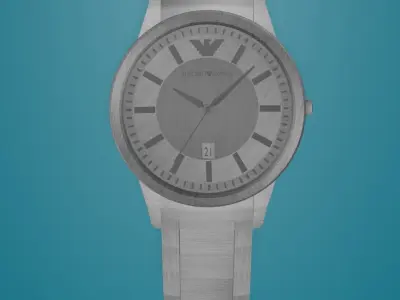 Armani Watch  Free 3D model