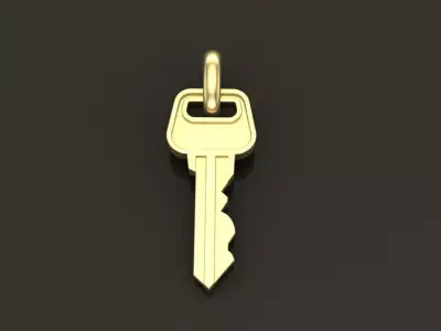Key Pendant Style 2 3D print model
