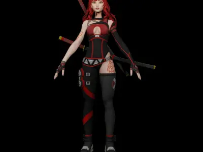 Kila roses 3D model