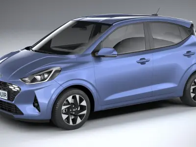 Hyundai i10 2024 3D model purchase