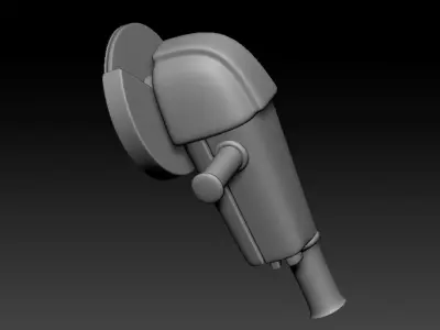 Angle Grinder Power Tool 3D model