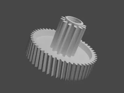 Grinder Plastic Gear Parts for Meat Grinder-Coffee Grinder 3D print model