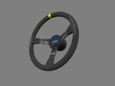 MOMO Mod 07 Low-poly 3D model
