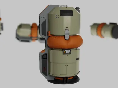 Nade-CK76 Low-poly 3D model