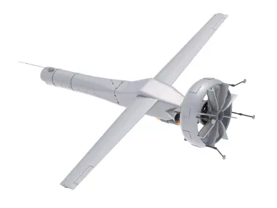 Shield AI MQ-35A Drone 3D model