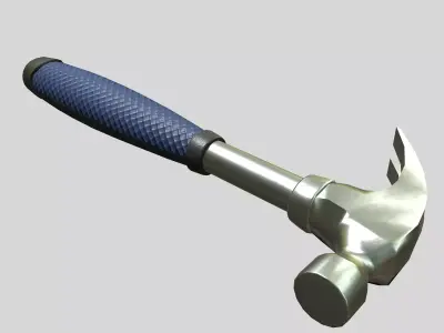 Hammer Low Poly Low-poly 3D model buy