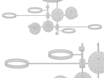 Plafonnier Palladium   3D model