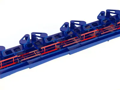 flotation machine 3D Model 3D model purchase