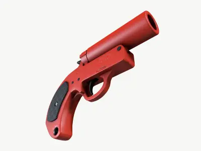 Flare Gun 3D model purchase