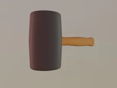 Rubber Mallet 3D model