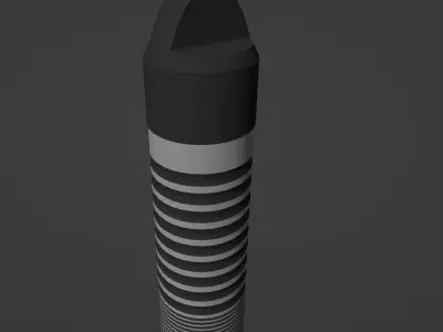 Generic Offroad Strut Low-poly 3D model