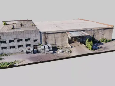 Abandoned-Soviet-Base-Building-8 3D model