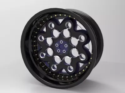 Wheel 21 3D model by geza60