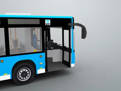 MAN Lion City Euro 6 Low-poly 3D model