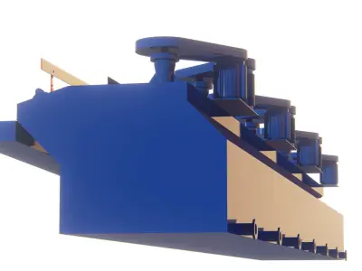 flotation machine 3D Model 3D model purchase