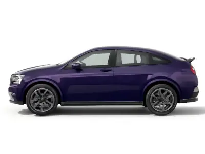 Mercedes AMG GLE Coupe Purple Edition 3D model