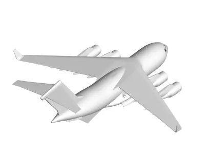 Boeing C-17 Globemaster III 3D model purchase