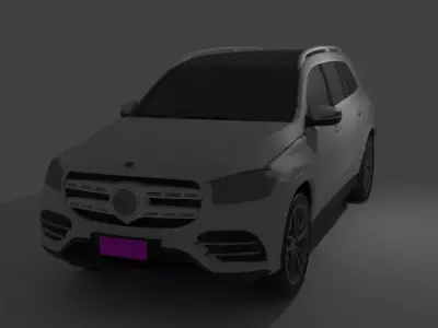 Vechial 4x4 Mercedes Benz  3D model