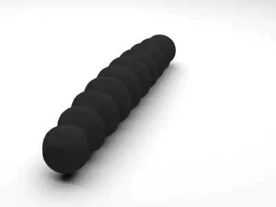 Monster Worm 3D model