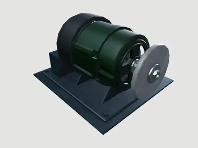 Stone Grinder 3D model