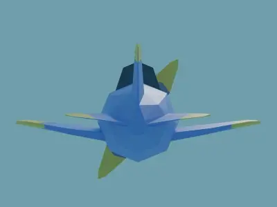 Aircraft Propeller Free low-poly 3D model