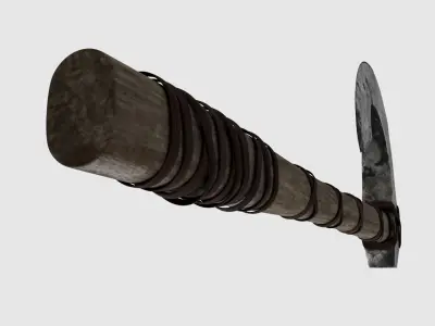 Viking AXE 3D model 4