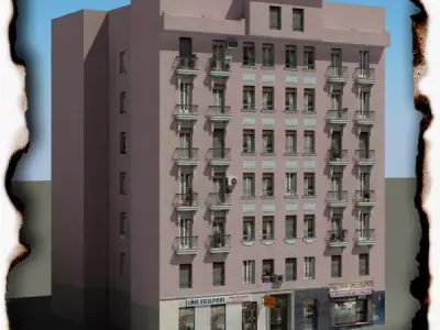 Building Low-poly 3D model get