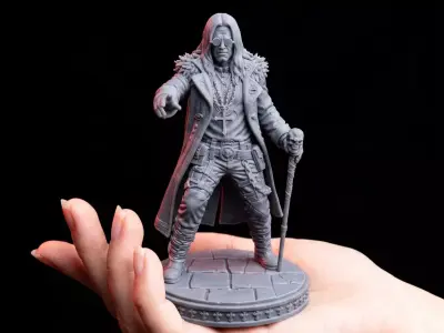 The Prince of Darkness - Heavy Metal Rock Legend STL 3D print model