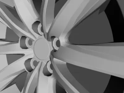 WHEEL BASED on LEXUA IS301 3D model
