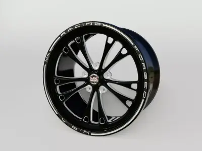 wheel 3D model by pop-aekkarat - Textured