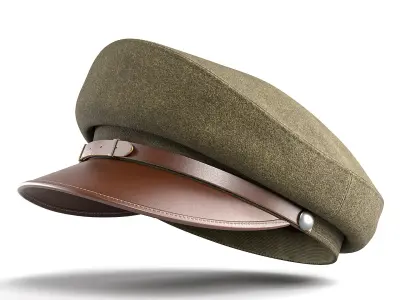 Officer Hat 3D model