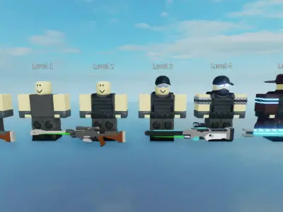ROBLOX Ranger Troop RBXM FILE Low-poly 3D model