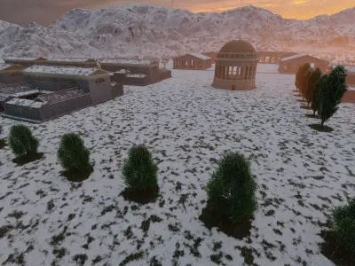 Historic city -Ancient City 3D model buy