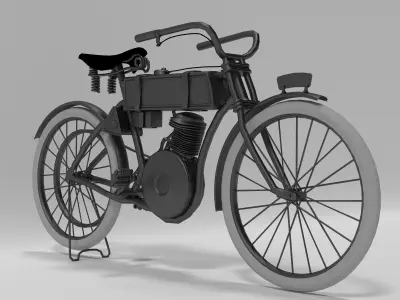 Harley Classic  3D model
