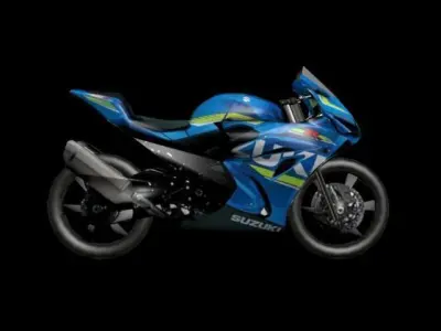 Suzuki GSX-R 1000 Low-poly 3D model