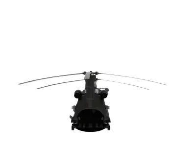 GH Transportation Helicopter Rigged  3D model