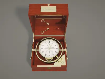 Marine Chronometer 1827 3D model